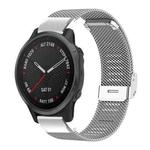 For Garmin Fenix 8/7S/6S/5S 20mm xDfind Milanese Metal Buckle Watch Band(Silver)
