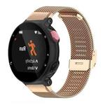 For Garmin Forerunner 220/735/735XT/230/235 20mm xDfind Milanese Metal Buckle Watch Band(Rose Gold)