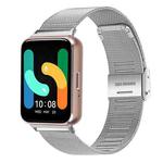 For Samsung Galaxy Fit3 xDfind Milanese Metal Buckle Watch Band(Silver)