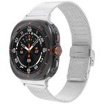 For Samsung Galaxy Watch Ultra 47mm xDfind Milanese Metal Buckle Watch Band(Silver)