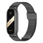 For Xiaomi Smart Band 10 / 9 / 8 NFC xDfind Milanese Metal Buckle Watch Band(Black)