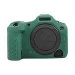 For Canon EOS R5 Mark II / R5II Glossy Soft Silicone Protective Case(Green)