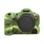 For Canon EOS R5 Mark II / R5II Glossy Soft Silicone Protective Case(Camouflage)