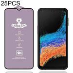 For Samsung Galaxy Xcover6 Pro 25pcs 9H 0.4mm High Aluminum Large Arc Tempered Glass Film