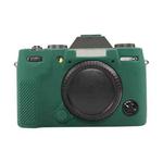 For FUJIFILM X-T50 Glossy Soft Silicone Protective Case(Green)