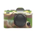For FUJIFILM X-T50 Glossy Soft Silicone Protective Case(Camouflage)