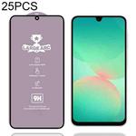 For Samsung Galaxy A26 5G 25pcs 9H 0.4mm High Aluminum Large Arc Tempered Glass Film