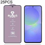For Samsung Galaxy A36 5G 25pcs 9H 0.4mm High Aluminum Large Arc Tempered Glass Film