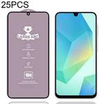 For Samsung Galaxy A16 5G 25pcs 9H 0.4mm High Aluminum Large Arc Tempered Glass Film