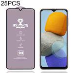 For Samsung Galaxy F23 25pcs 9H 0.4mm High Aluminum Large Arc Tempered Glass Film