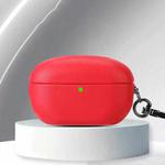 For Sony WF-1000XM5 Oily Leather Split Earphone Case(Red)