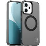 For OPPO Reno14 F 5G Global IMAK Chocolate Series TPU + PET MagSafe Phone Case(Black)
