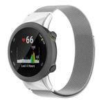 For Garmin Forerunner 45 / 45S / Swim 2 xDfind Milanese Metal Watch Band(Silver)