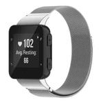 For Garmin Forerunner 35 / 30 xDfind Milanese Metal Watch Band(Silver)