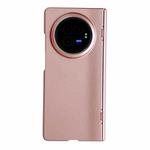 For vivo X Fold3 Integrated Spring Axis Skin Feel Phone Case(Rose Gold)