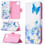 For OPPO Realme C11 Colored Drawing Pattern Horizontal Flip Leather Case with Holder & Card Slots & Wallet(Butterfly Love)
