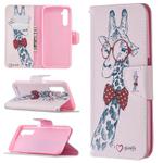 For OPPO Realme 6 Colored Drawing Pattern Horizontal Flip Leather Case with Holder & Card Slots & Wallet(Deer)