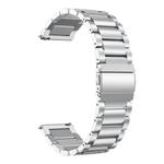 14mm xDfind Three Beads Stainless Steel Watch Band(Silver)