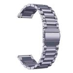 22mm xDfind Three Beads Stainless Steel Watch Band(Space Grey)