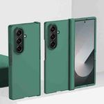 For Samsung Galaxy Z Fold7 5G 3 in 1 Skin Feel PC Phone Case(Forest Green)
