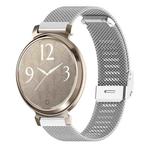 For Garmin Lily 2 14mm xDfind Buckle Metal Mesh Watch Band(Silver)