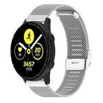 20mm xDfind Buckle Metal Mesh Watch Band(Silver)