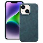 For iPhone 14 / 13 Retro Texture MagSafe Phone Case(Blue)