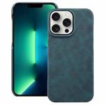 For iPhone 13 Pro Max Retro Texture MagSafe Phone Case(Blue)