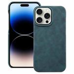 For iPhone 14 Pro Max Retro Texture MagSafe Phone Case(Blue)