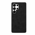 For Samsung Galaxy S25 Ultra 5G Retro Texture MagSafe Phone Case(Black)