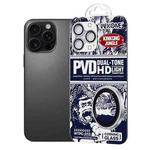 For iPhone 16 Pro / 16 Pro Max WK WTPC-012 Jungle Series Kinkong PVD Dual-color Metal Lens Protector Film(Transparent)