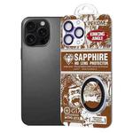 For iPhone 16 Pro / 16 Pro Max WK WTPC-013 Jungle Series Kinkong Sapphire Metal Camera Lens Protector Film(Purple)