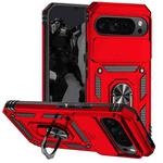 For Google Pixel 9 Pro XL Sliding Camshield Holder Phone Case(Red)