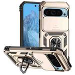 For Google Pixel 10 Sliding Camshield Holder Phone Case(Gold)