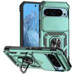 For Google Pixel 10 Pro Sliding Camshield Holder Phone Case(Green)