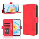 For Fossibot S3 Pro Skin Feel Calf Texture Card Slots Leather Phone Case(Red)
