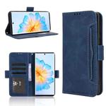 For Fossibot S3 Pro Skin Feel Calf Texture Card Slots Leather Phone Case(Blue)