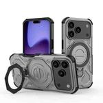 For iPhone 17 Pro J-20 Solid Color MagSafe Magnetic TPU+PC Phone Case(Grey)