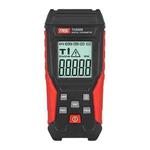TASI TA500B Contact Measurement Laser Tachometer Digital Display Measuring Speed Meter(Black Red)
