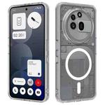 For Nothing Phone 3a Pro MagSafe Clear Acrylic PC Hybrid TPU Phone Case(Transparent)