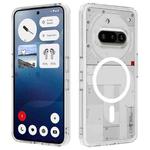 For Nothing Phone 3a MagSafe Clear Acrylic PC Hybrid TPU Phone Case(Transparent)