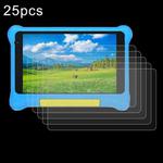 For HotLight TK707 7 inch 25pcs 9H 0.3mm Explosion-proof Tempered Glass Film