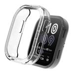 For Amazfit Bip 6 Half Coverage Hollow TPU Watch Protective Case(Transparent)