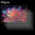 For JIKOCXN C30 10.1 inch 25pcs 9H 0.3mm Explosion-proof Tempered Glass Film