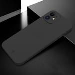 For iPhone 12 X-level Wing Series Shockproof Ultra Thin Matte Protective Case(Transparent Black)