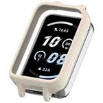 For Honor Band 10 PC Ear Half Coverage Watch Protective Frame(Vintage White)
