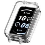 For Honor Band 10 PC Ear Half Coverage Watch Protective Frame(Transparent White)