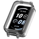For Honor Band 10 PC Ear Half Coverage Watch Protective Frame(Transparent Black)