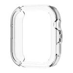 For Huawei Watch Fit 4 Pro Half Coverage Hollow TPU Watch Protective Case(Transparent)