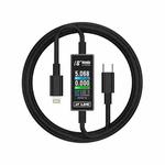 18 Kinds AV-Line Pro 1.2m Intelligent Detection Charging Data Cable, Interface:Type-C to  8 Pin